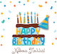 Greeting Card Birthday 11.5x11.5cm