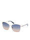 Guess Women's Sunglasses with Black Metallic Frame and Blue Gradient Lenses GU00149 32W