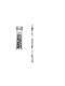 Mica Christmas Garland Silver 1pc