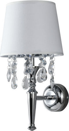 Light Prestige Φωτιστικό Τοίχου Λευκό 17x19.6x17εκ.