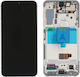 Ecran 5g Lcd+touch cu Mecanism Tactil pentru Samsung Galaxy S22 5G (Alb)