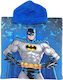 Domina Παιδικό Πόντσο Θαλάσσης Batman Μπλε 55 x 55εκ.