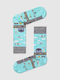 Besocks Herren Socken Turquoise 1Pack