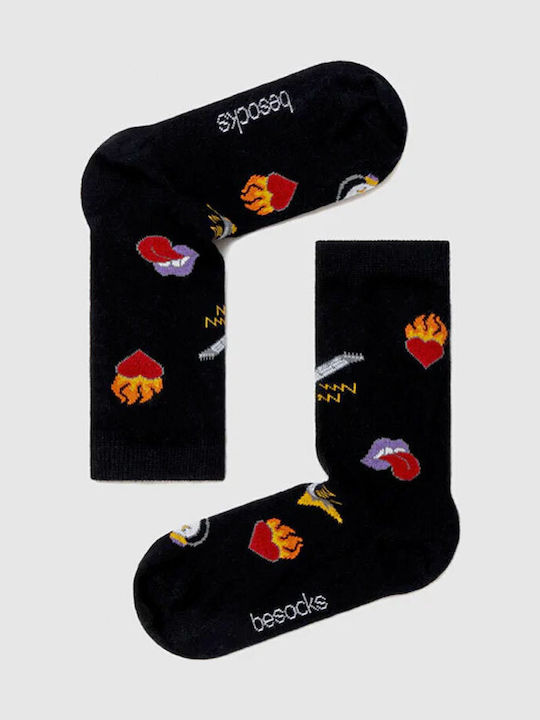 Besocks Femei Șosete Black 1Pachet