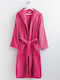 Palamaiki Hooded Bathrobe Fuchsia