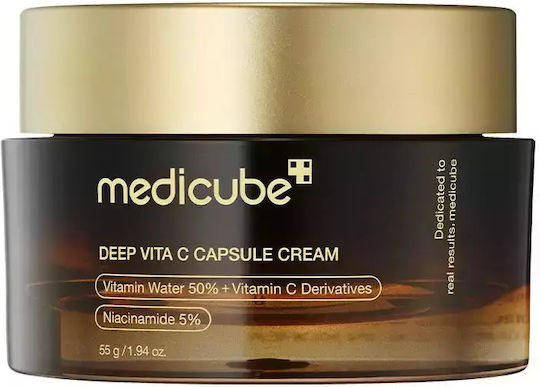 Medicube Deep Vita C Capsule Cremă Hidratantă de Față cu Vitamina C și Niacinamidă 55gr