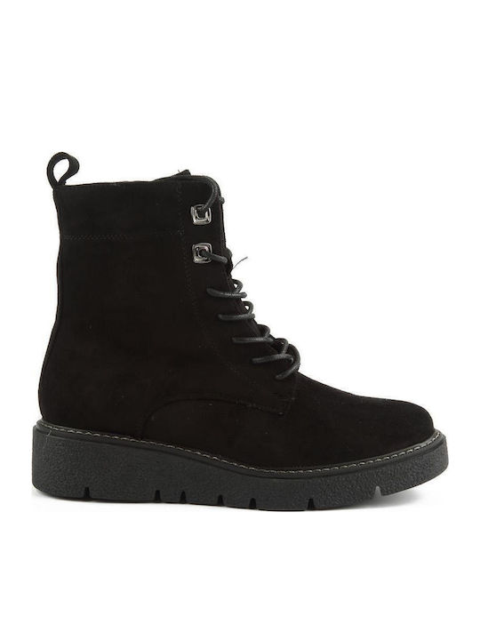 Μποτάκι Suede Fshoes 6315.00 Fshoes Μαυρο