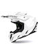 Airoh Twist 3 Alb lucios Cască Moto Motocross ECE 22.06 1330gr