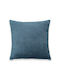Atmosphera Throw Pillow Decorative Fabric Velvet Grofure Petrol 45x45cm