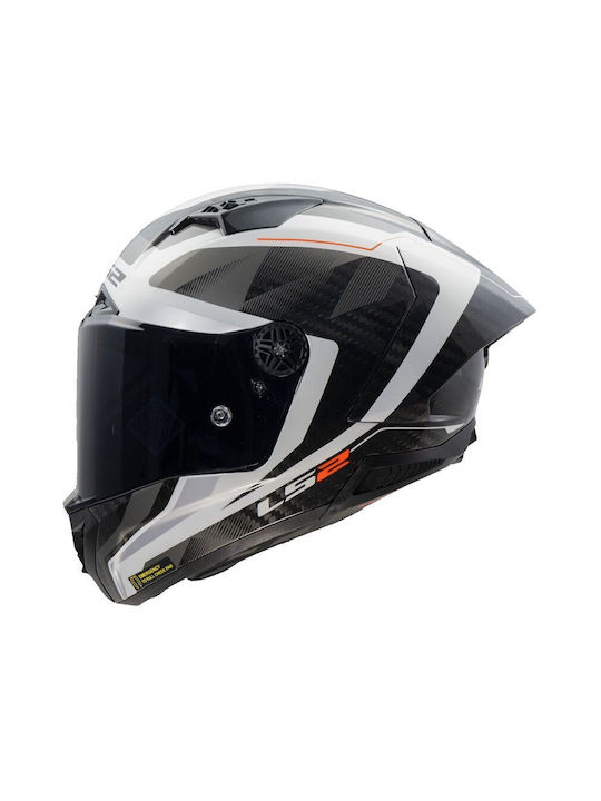 LS2 Ff805 Thunder Gp Ff805 Raute White Grey Mot...