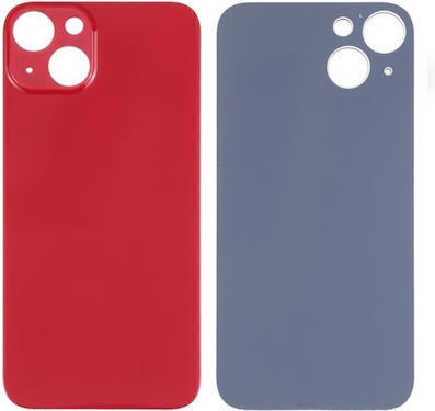 Battery Cover Rear Red for iPhone 14