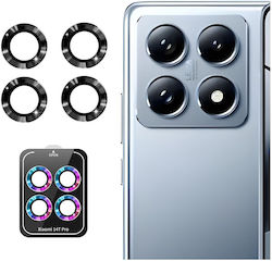 Ineluri de protecție pentru cameră Xiaomi 14t Pro 5g Enkay Negru Ineluri de protecție pentru cameră Xiaomi 14t Pro 5g Enkay Negru