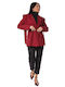 Silia D Damen Blazer Burgundy