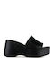 Summer Women's Platforms in Style Slippers Black