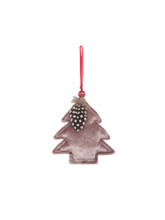 Pixie Hanging Ball Ornament Ornament Pink