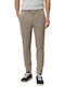 Como Trousers Suit Elastic Light Sand Melange/ivory