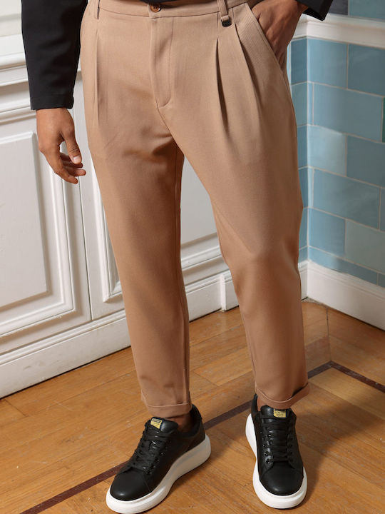 Tresor Pantaloni Beige