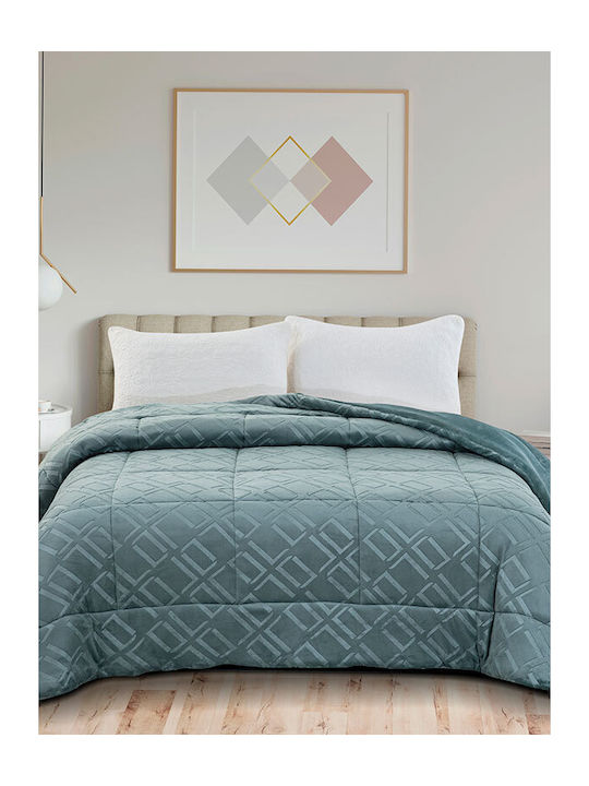 Klelia Blue Duvet Cover King Size 220x240