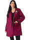 Women's Magenta Coat