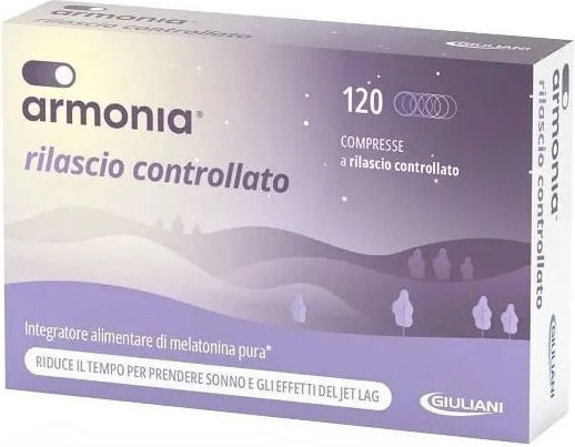 Nathura Armonia Besondere Nahrungsergänzungsmittel für das Schlafen 120 Tabletten