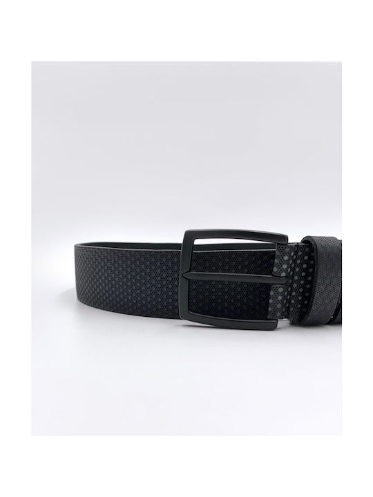 Stefano Mario Men's Belt Black