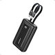 Anker Zolo Power Bank 10000mAh 30W με Θύρα USB-A και Θύρα USB-C Μαύρο