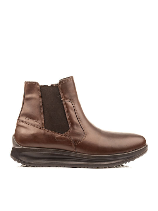 Boxer Leather Brown Men's Boots