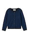 Kids Cardigan Knitted Blue