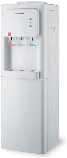 Eurolamp Stainless / with Storage Cabinet Bottle Floor Standing Water Cooler with Cold Water Flow 3lt/h