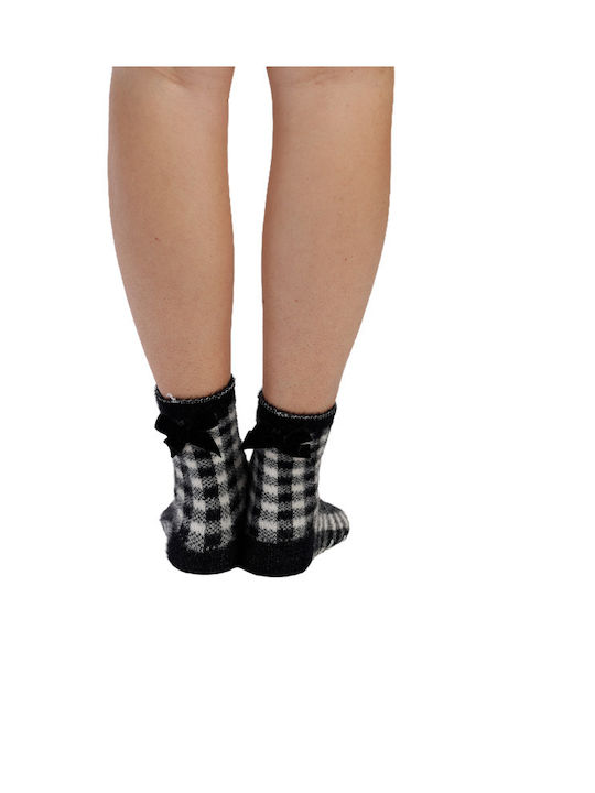 Noidinotte Women's Socks Black and white