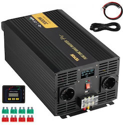 Vevor Car Inverter Pure Sinewave 3000W to Converter 12V DC in 230V AC