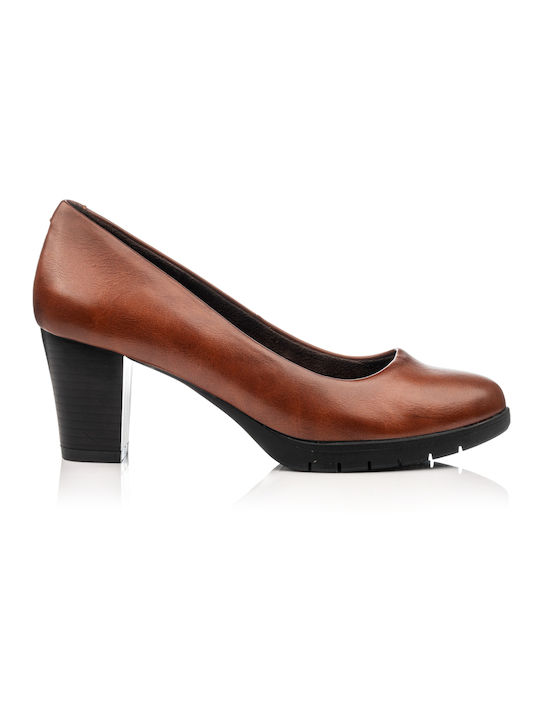 Hispaflex Tabac Brown Heels