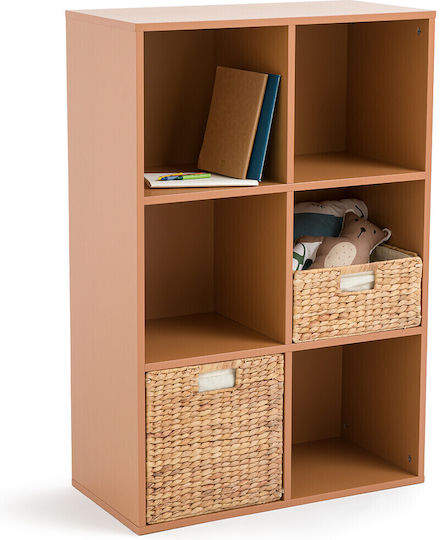 Bücherregal Boden Braun 66.8x32.8x99.2cm