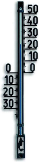 Innen-Außen-Thermometer Schwarz Tfa