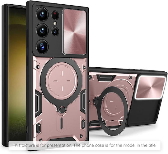 Techsuit Camguard Pro Back Cover Σιλικόνης Ροζ Χρυσό (OnePlus 13 - Techsuit)