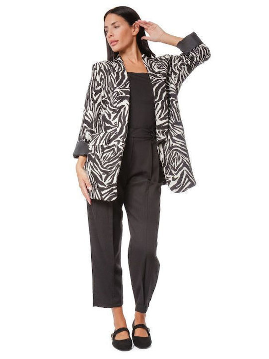 Silia D Γυναικείο Σακάκι Animal Print