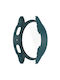 Carcasă de protecție impermeabilă pentru Samsung Galaxy Watch 7 40mm PC+Film călit încorporat, Verde Pin