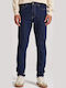 Ανδρικό Παντελόνι Τζιν Slim Tapered Fit Μπλε