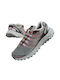 Fly Strike Damen Sportschuhe Laufen Gray Wasserdicht mit Gore-Tex-Membran