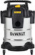 DEWALT Staubsauger Flüssigkeiten / Feststoffe 1050W mit Edelstahl Behälter 25Es