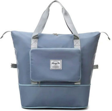 Reisetasche Blau Stoff L42cm