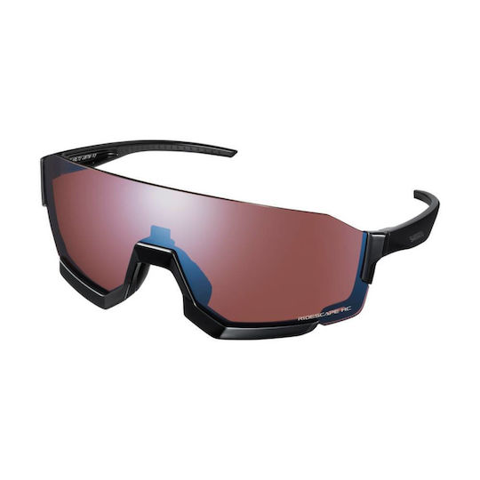 Shimano Ochelari de ciclism Aerolite 2 cu Montură Negru și Lentile Întuneric