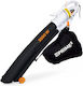Prime3 Laubbläser / Sauger Handheld Elektrisch 3500W mit Lautstärkeregelung & Maximaler Luftgeschwindigkeit 270km/h