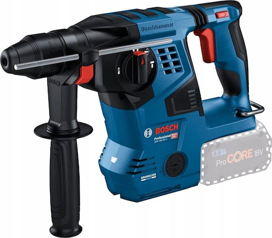 Bosch GBH 18V-28 C Κρουστικό Σκαπτικό Πιστολέτο Μπαταρίας Brushless 18V Solo με Υποδοχή SDS Plus 0611920000