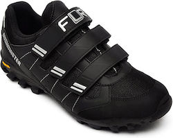 FLR Men's Low Cycling Shoes Black