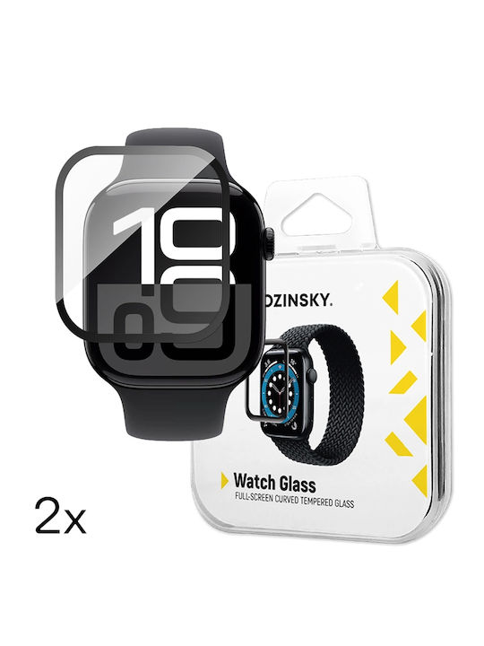 Wozinsky Full Glue Tempered Glass για το Apple Watch 42mm 2τμχ