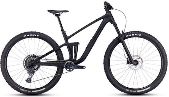 CUBE Stereo One 29" 2024 Negru Mountain Bike cu Viteze și Frâne pe Disc Hidraulice