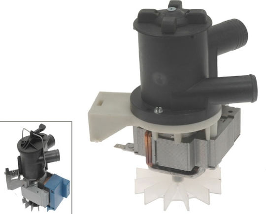Washing Machine Water Drain Pump Brandt Thomson Fagor Screw in Filter