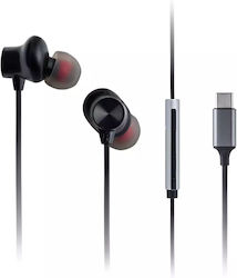 Panasonic Rp-tcm225dek In-ear Handsfree Ακουστικά με Βύσμα 3.5mm Μαύρο