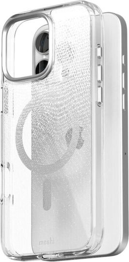 Moshi Brieftasche Silikon Weiß (iPhone 17 Pro Max / iPhone 17 Pro / iPhone 16 Pro Max)